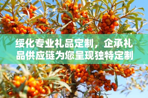 绥化专业礼品定制，企承礼品供应链为您呈现独特定制体验